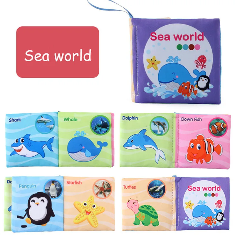 Soft Tail Book™ – Soft tail for fun – Sensory Animals Baby booklet
