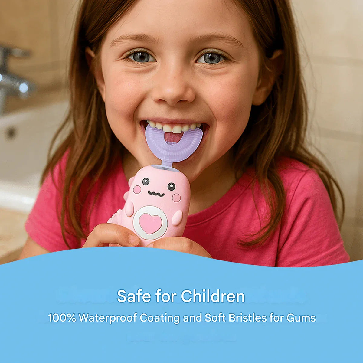 Electric Rechargeable Sonic Toothbrush for Deep Cleaning