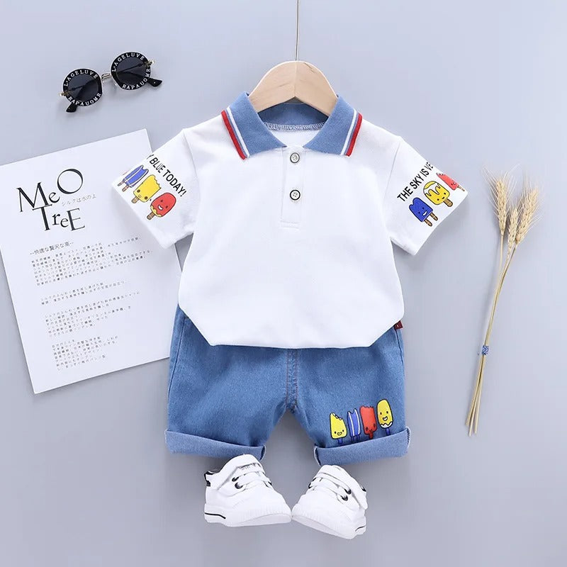 Mini Fashion™ - Comfortable and Soft - Summer Set for Boys