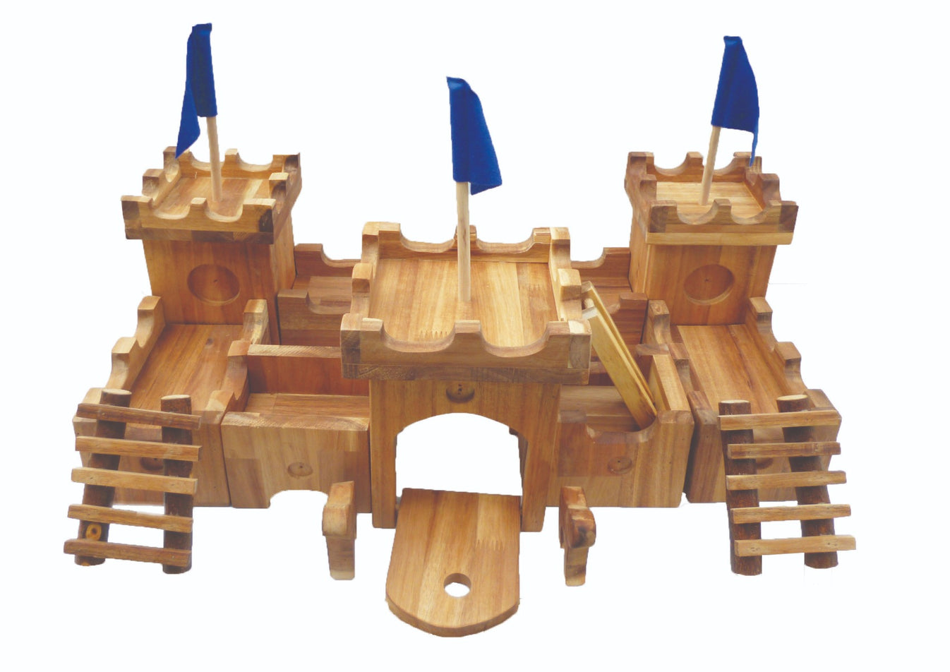 Wooden Medieval Castle Andy's Toybox