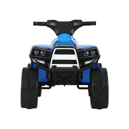 Rigo Kids Ride On ATV Quad Motorbike Car 4 Wheeler Electric Toys Battery Blue