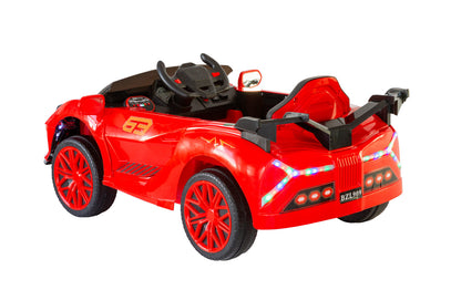 Ferrari Inspired 12V Ride-on Electric Car with Remote Control - Red