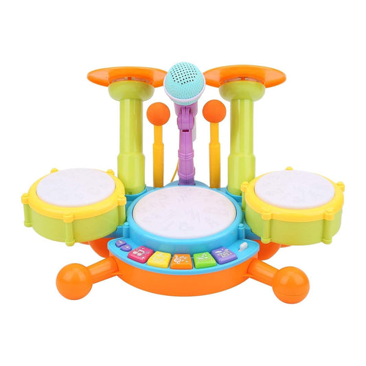 GOMINIMO Kids Toy Musical Drum Set Basic Version (Green) GO-MAT-114-XC