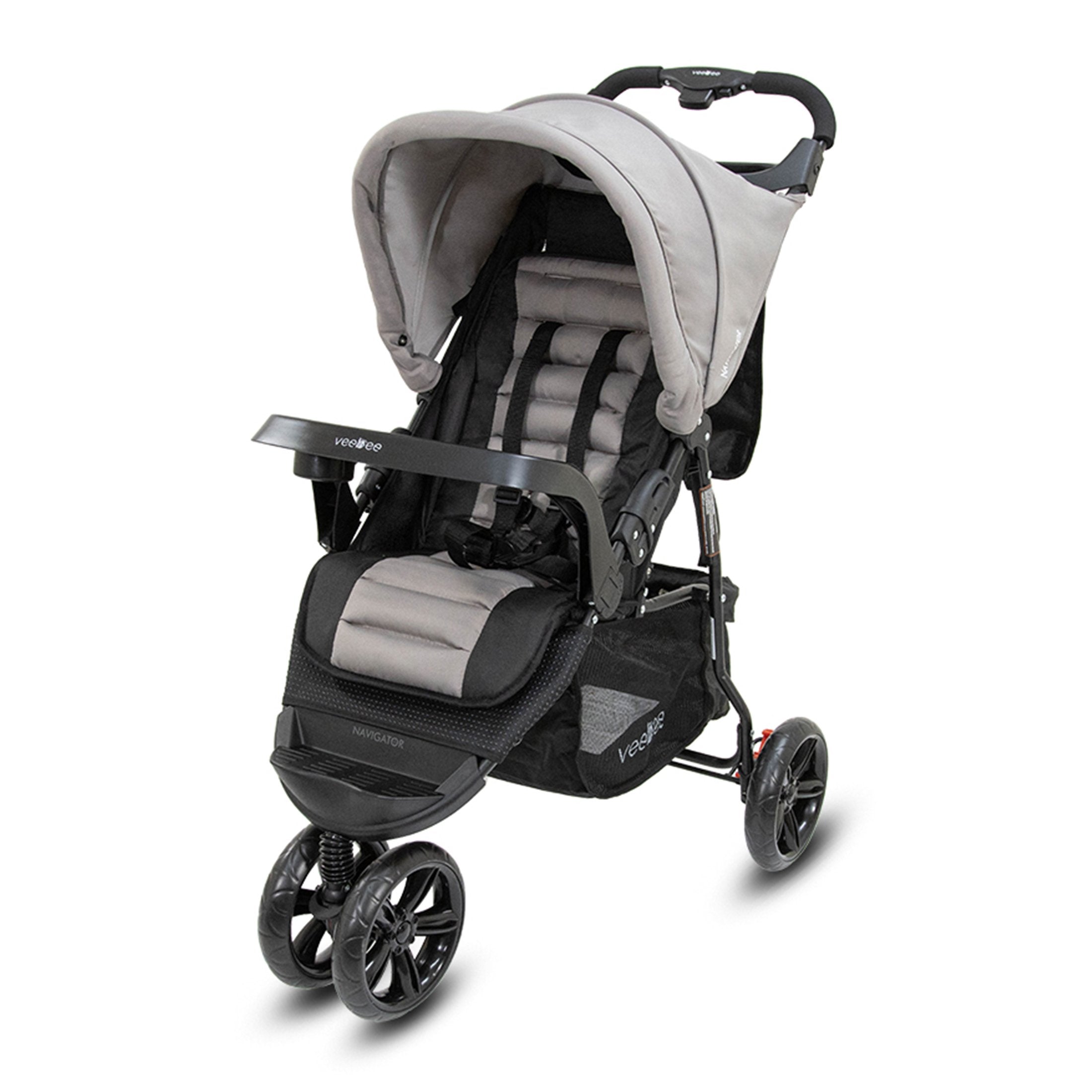 3 wheel pram store with car seat