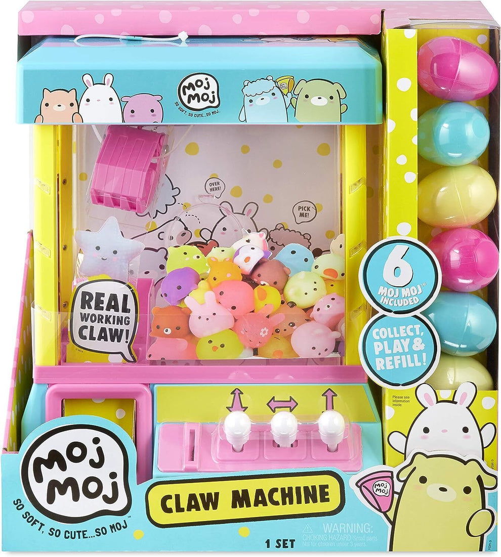 The Original Moj Moj Claw Machine Toy Set 3+ Andy's Toybox
