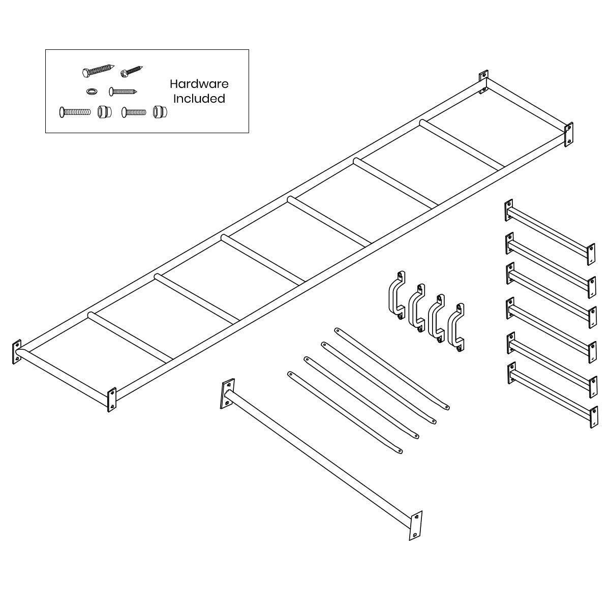 Lifespan Kids Amazon Monkey Bars Only (3m)