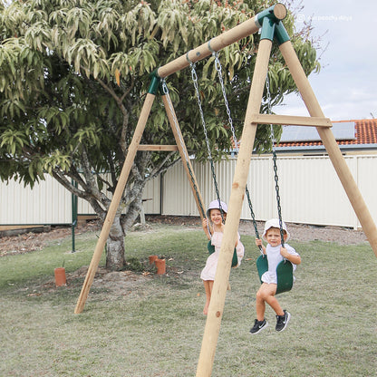 Lifespan Kids Amber 3 Double Belt Swing Set