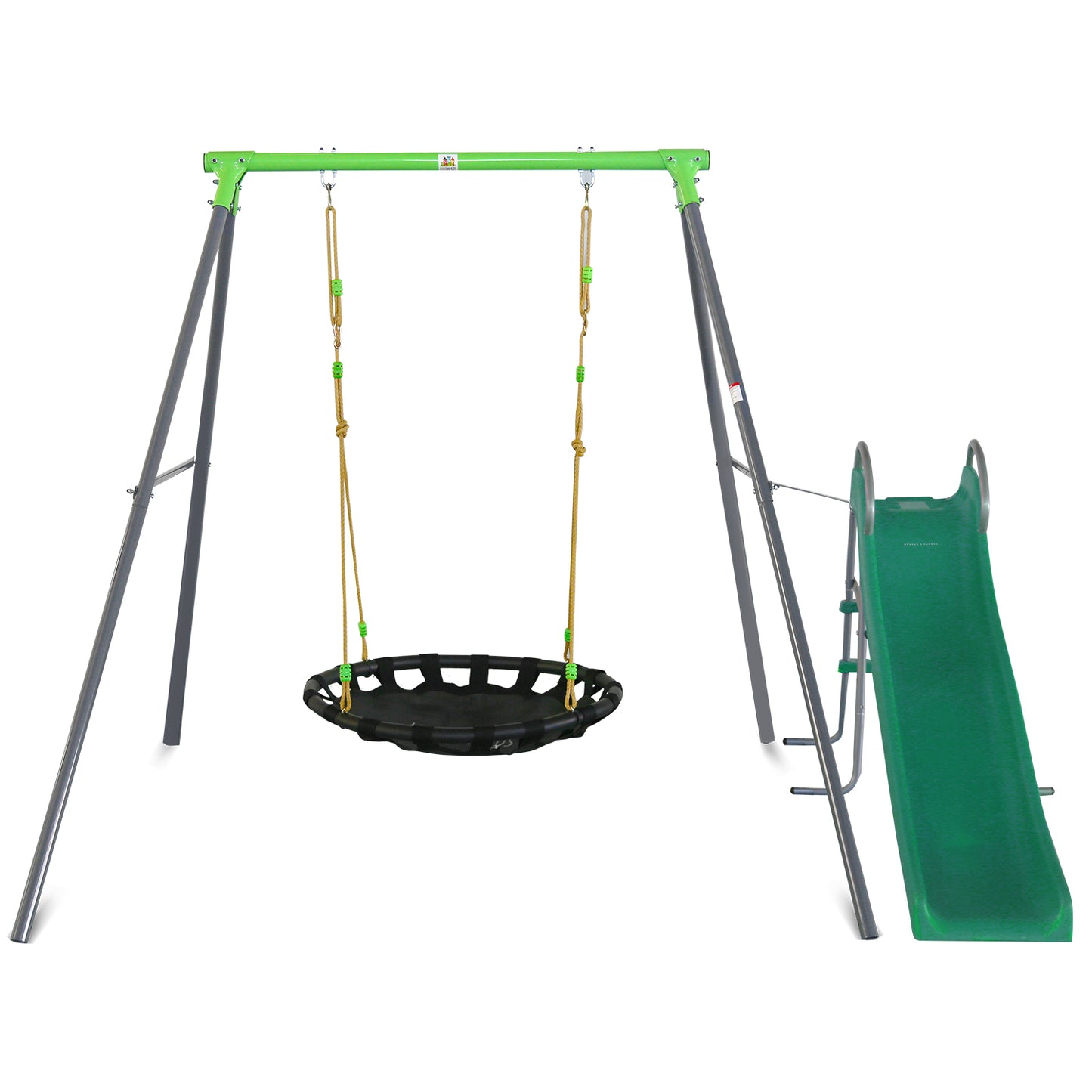 Lifespan Kids Cellar Metal Web with Slippery Slide