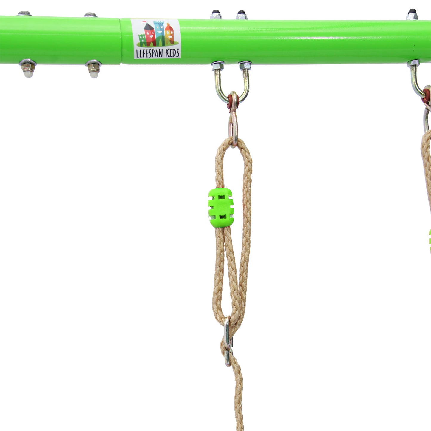 Lifespan Kids Lynx 4 Station Swing Set with Slippery Slide