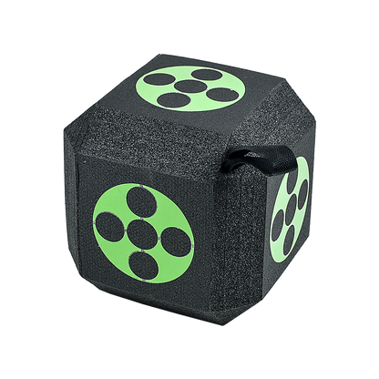 Archery 3D Dice Target Cube Reusable 18 Sides 23CM Self Healing XPE Foam Target