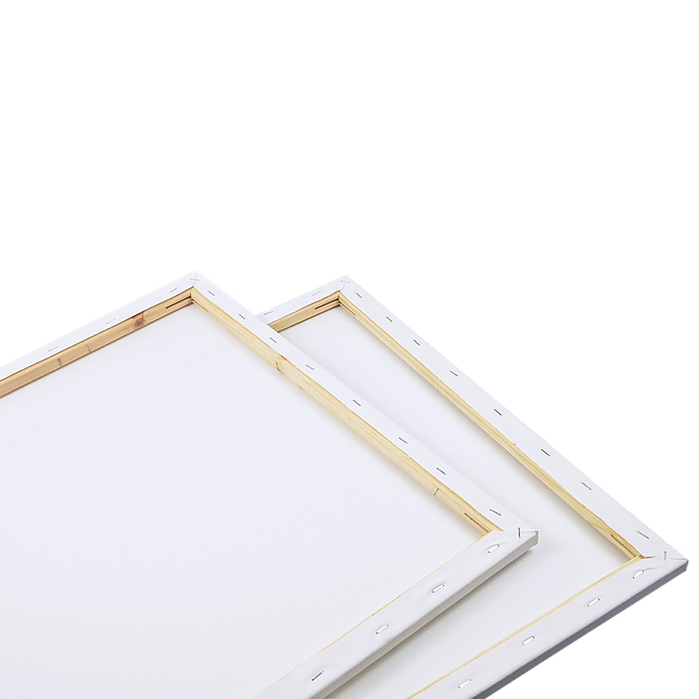 5 pack of 50x60cm Artist Blank Stretched Canvas Canvases Art Large White Range Oil Acrylic Wood