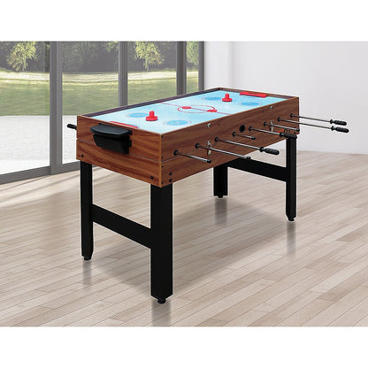 4FT 3-in-1 Games Foosball Soccer Hockey Pool Table