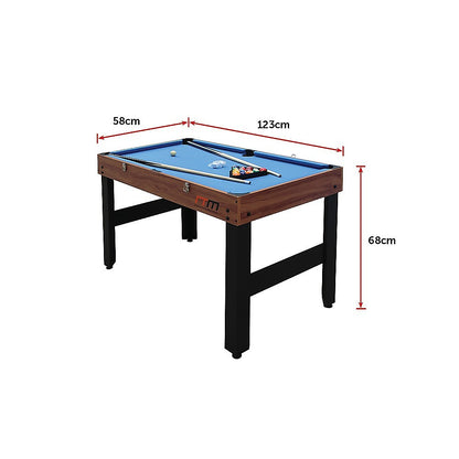 4FT 3-in-1 Games Foosball Soccer Hockey Pool Table