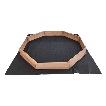 Kids Sand Pit Large Octagonal Wooden Sandpit