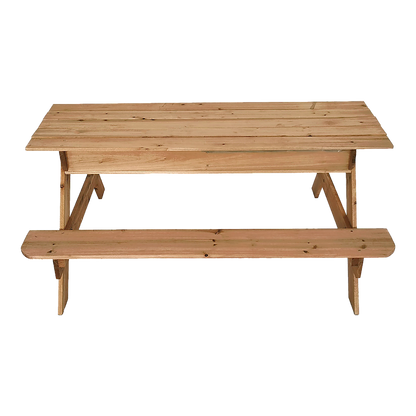 Sand & Water Wooden Picnic Table