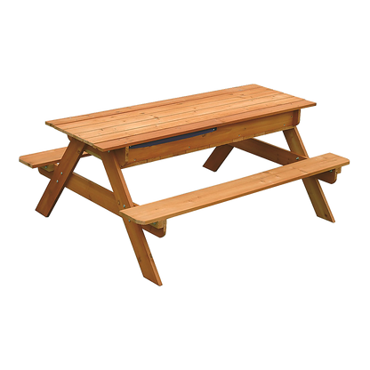 Sand & Water Wooden Picnic Table